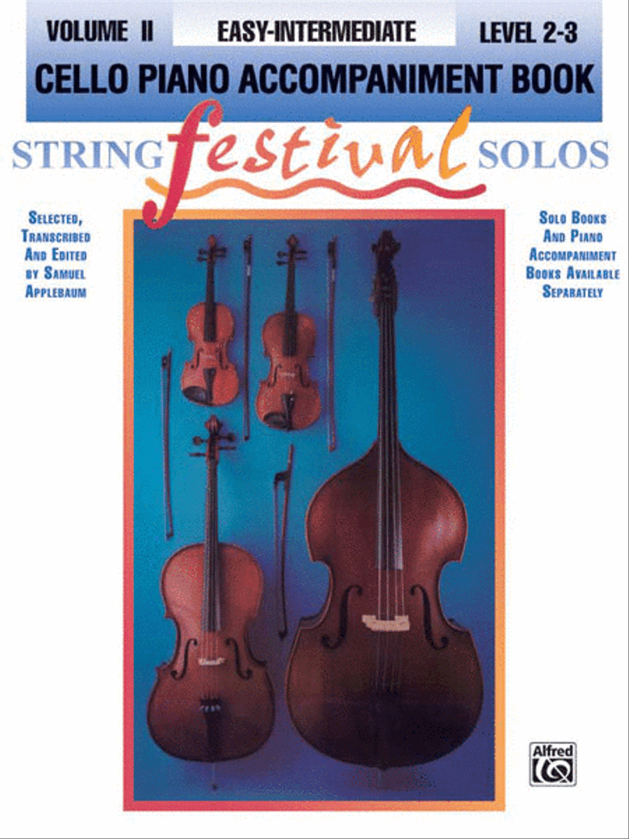 String Festival Solos, Volume 2 Cello scores gallery preview page 1