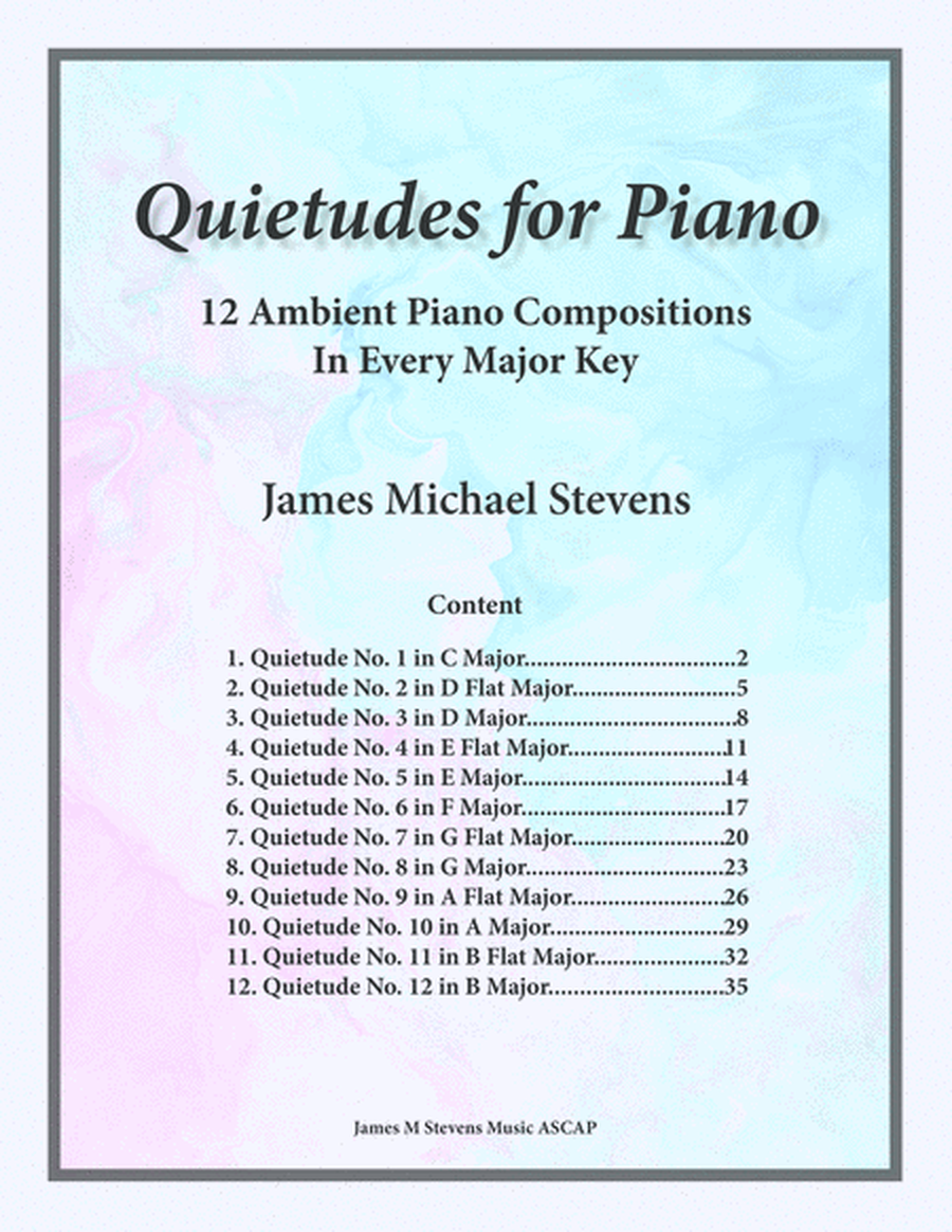 Quietudes for Piano image number null