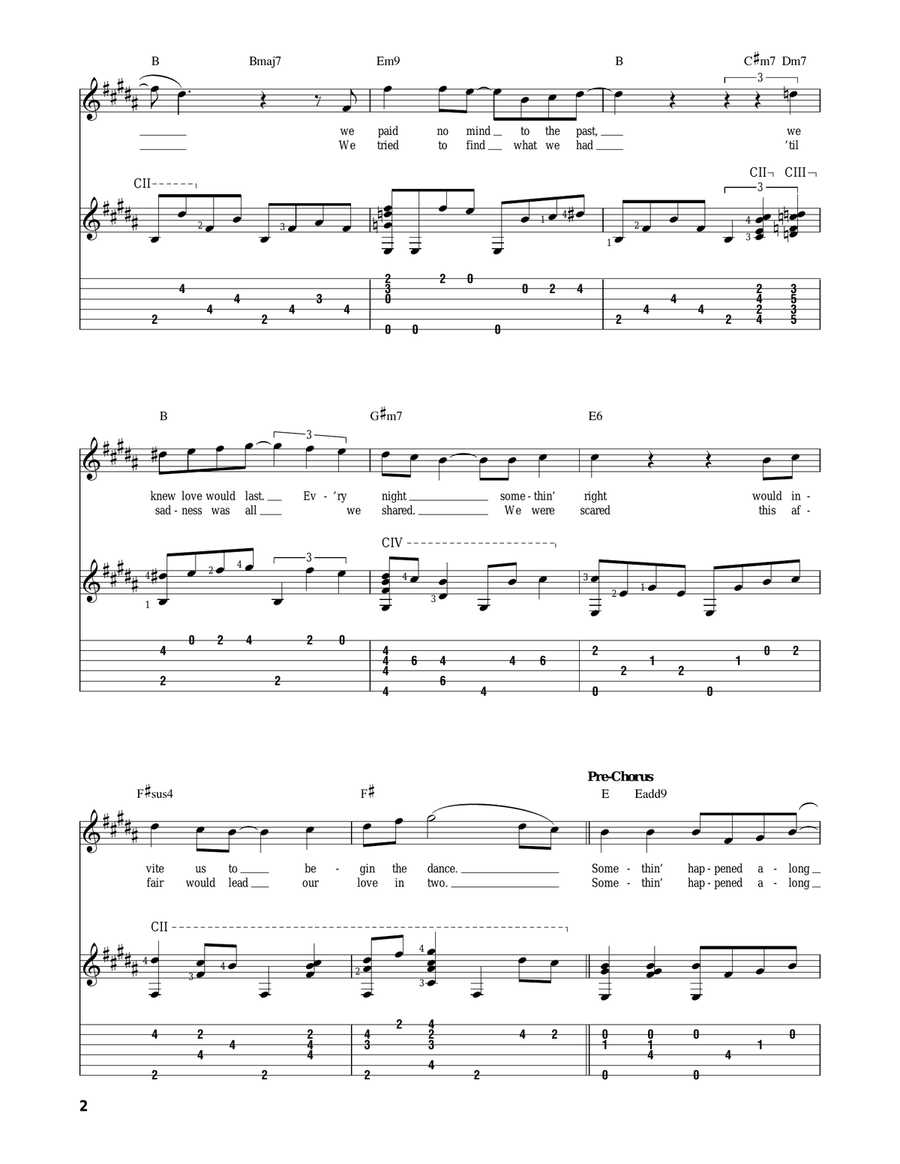 After The Love Has Gone After The Love Has Gone Acoustic Guitar scores gallery preview page 2
