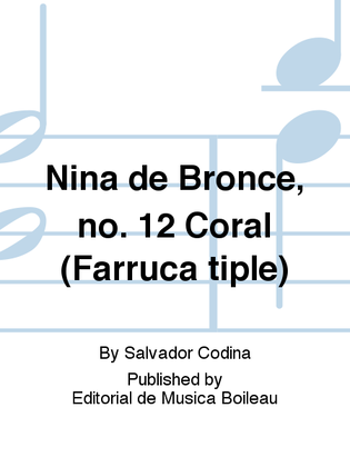 Nina de Bronce, no. 12 Coral (Farruca tiple)