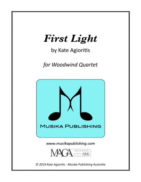 First Light - Woodwind Quartet image number null
