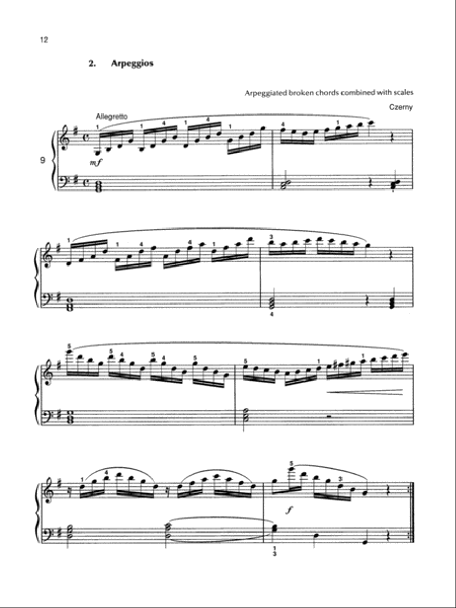 Piano Etudes for the Development of Musical Fingers, Book 4 Piano Method scores gallery preview page 4