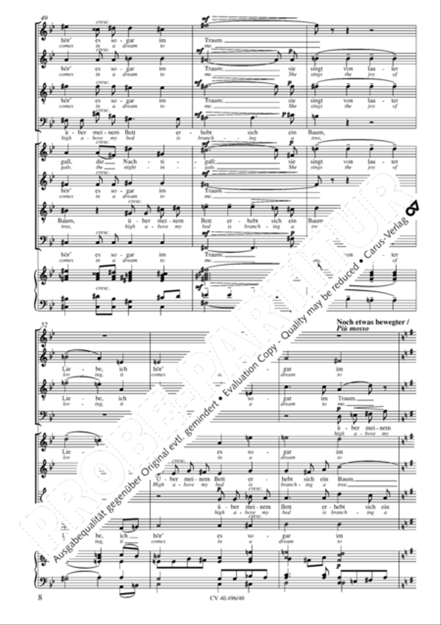 Grim death, it is the cooling night 4-Part scores gallery preview page 9