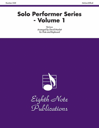 Book cover for Solo Performer, Volume 1