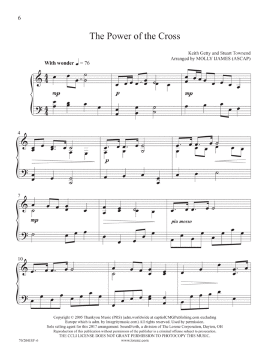 Modern Praise Piano Solo scores gallery preview page 3
