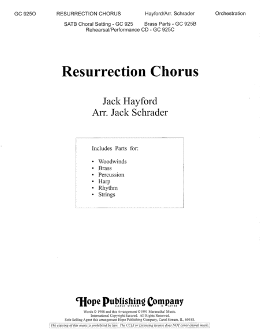 Resurrection Chorus