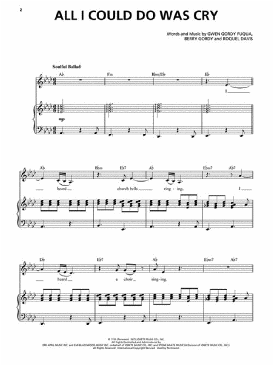 Etta James: Greatest Hits - Original Keys for Singers Voice scores gallery preview page 3