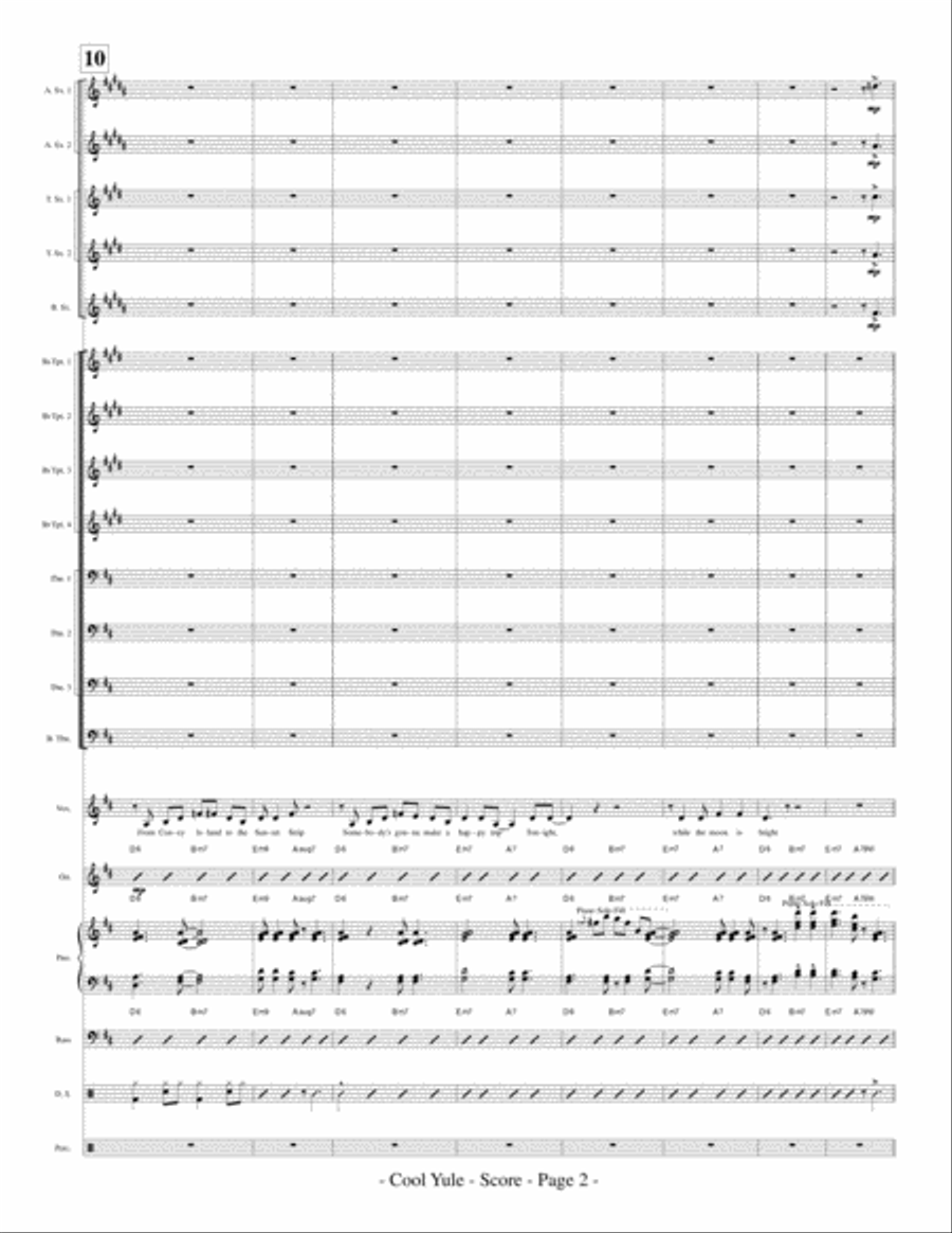 Cool Yule Large Ensemble scores gallery preview page 4