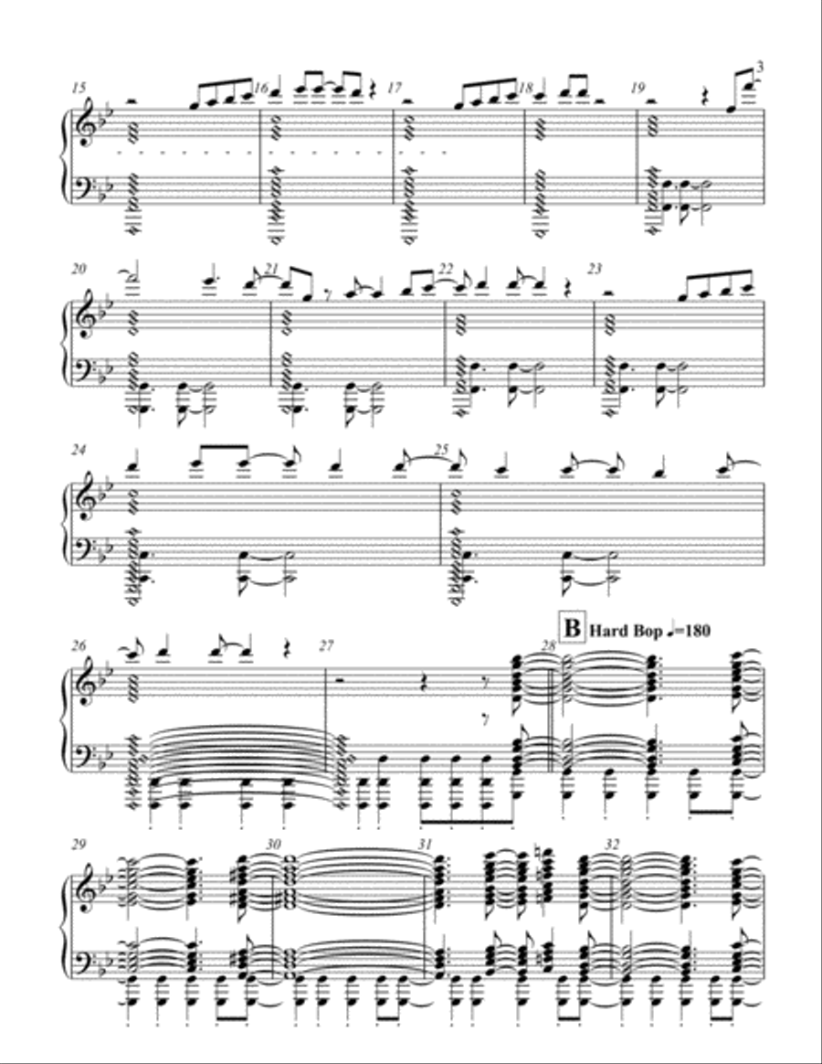 I'm Still Standing Handbell Choir scores gallery preview page 3