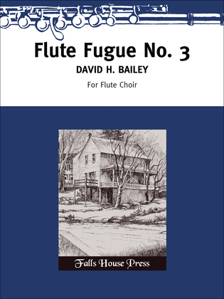Book cover for Flute Fugue No. 3
