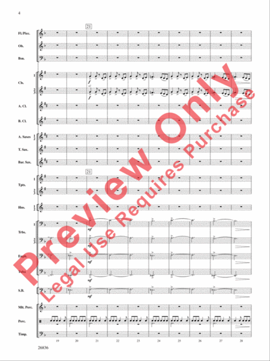 Eire Concert Band scores gallery preview page 5