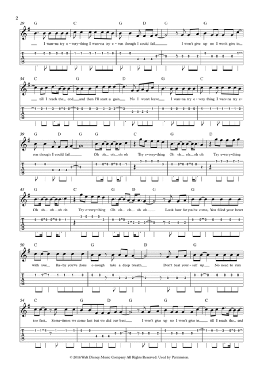 Try Everything Electric Guitar scores gallery preview page 2