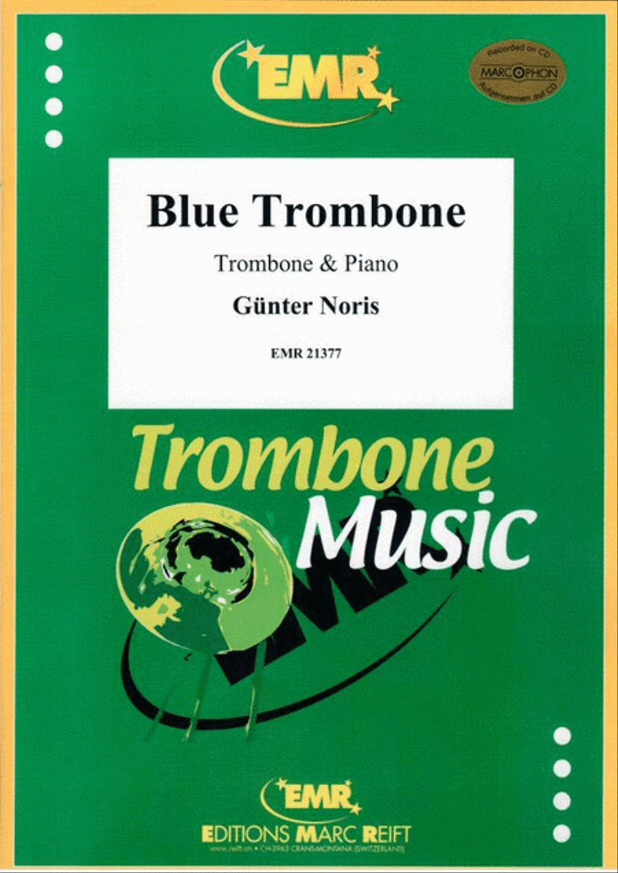 Blue Trombone Piano Accompaniment scores gallery preview page 1