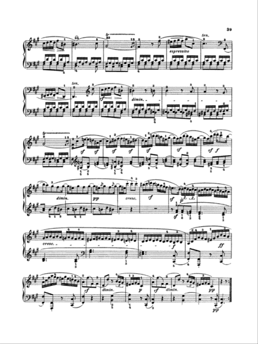 Clementi: Seven Sonatas (Volume I) Piano Solo scores gallery preview page 5