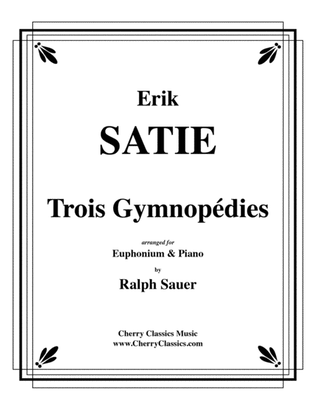 Book cover for Trois Gymnopedies for Euphonium & Piano