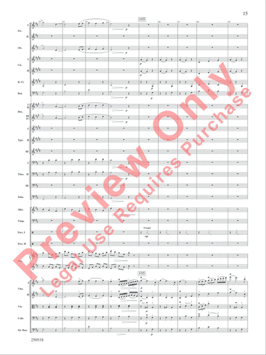 Harry Potter and the Goblet of Fire, Concert Suite from Full Orchestra scores gallery preview page 16