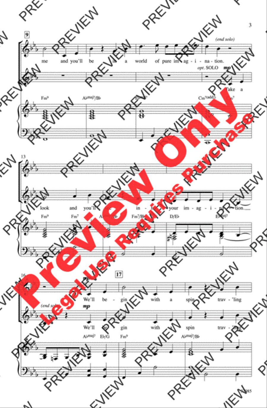 Pure Imagination Pure Imagination 2-Part scores gallery preview page 3