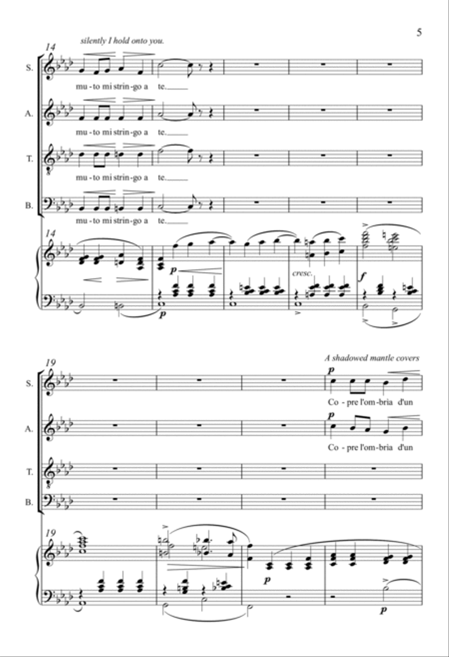 Tristezza 4-Part scores gallery preview page 3