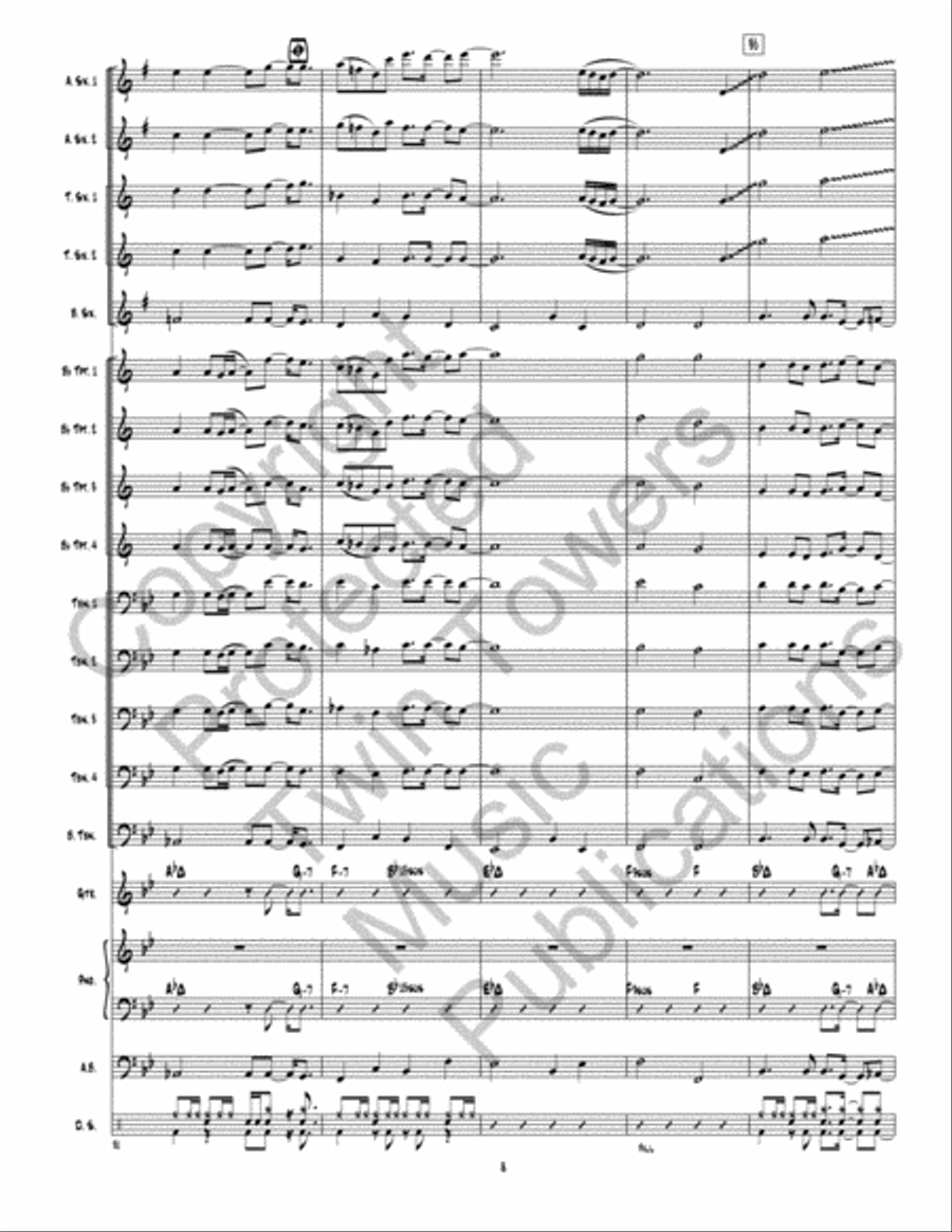 Its All Good Jazz Ensemble scores gallery preview page 9