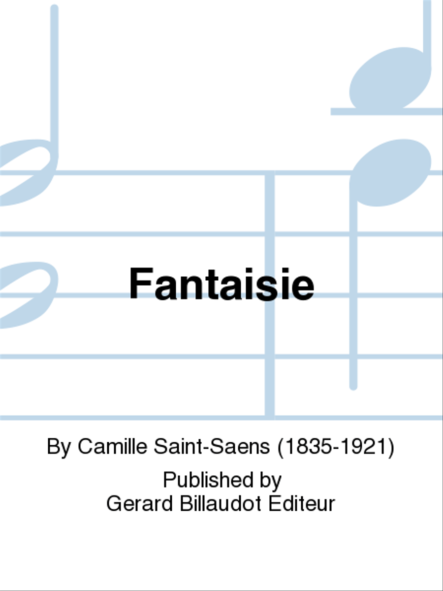 Fantaisie Piano Solo scores gallery preview page 1