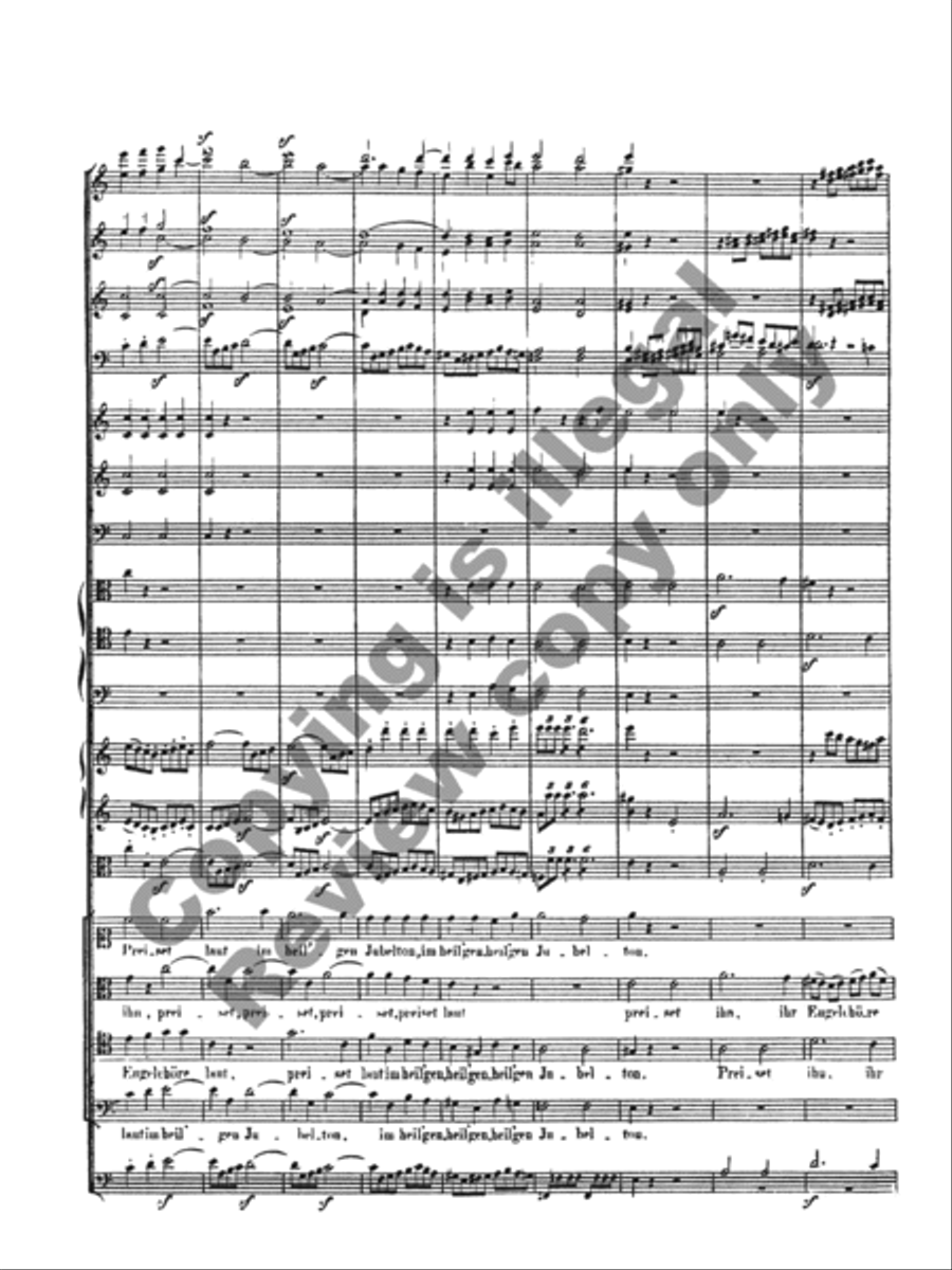 Hallelujah Chorus (Hallelujah unto God's Almighty Son!) (Orchestra Score and Parts) Choir scores gallery preview page 30