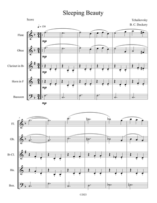 Sleeping Beauty Waltz (Woodwind Quintet)