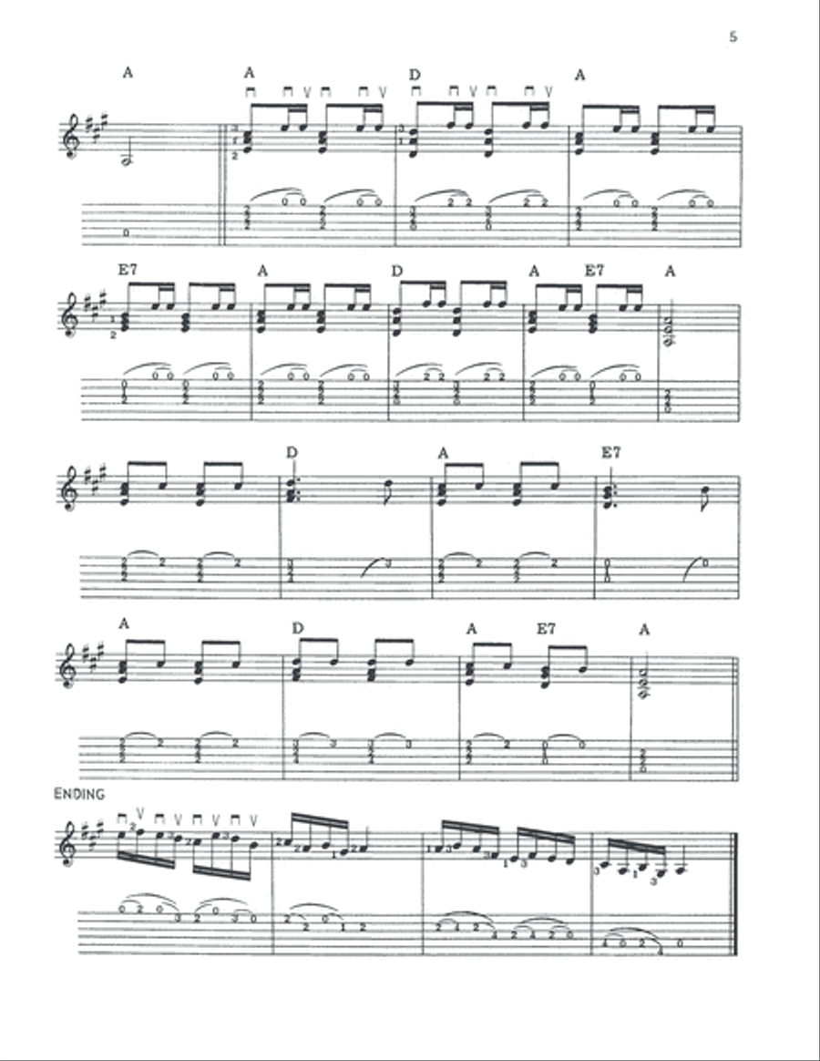 Flatpicking Guitar Acoustic Guitar scores gallery preview page 6