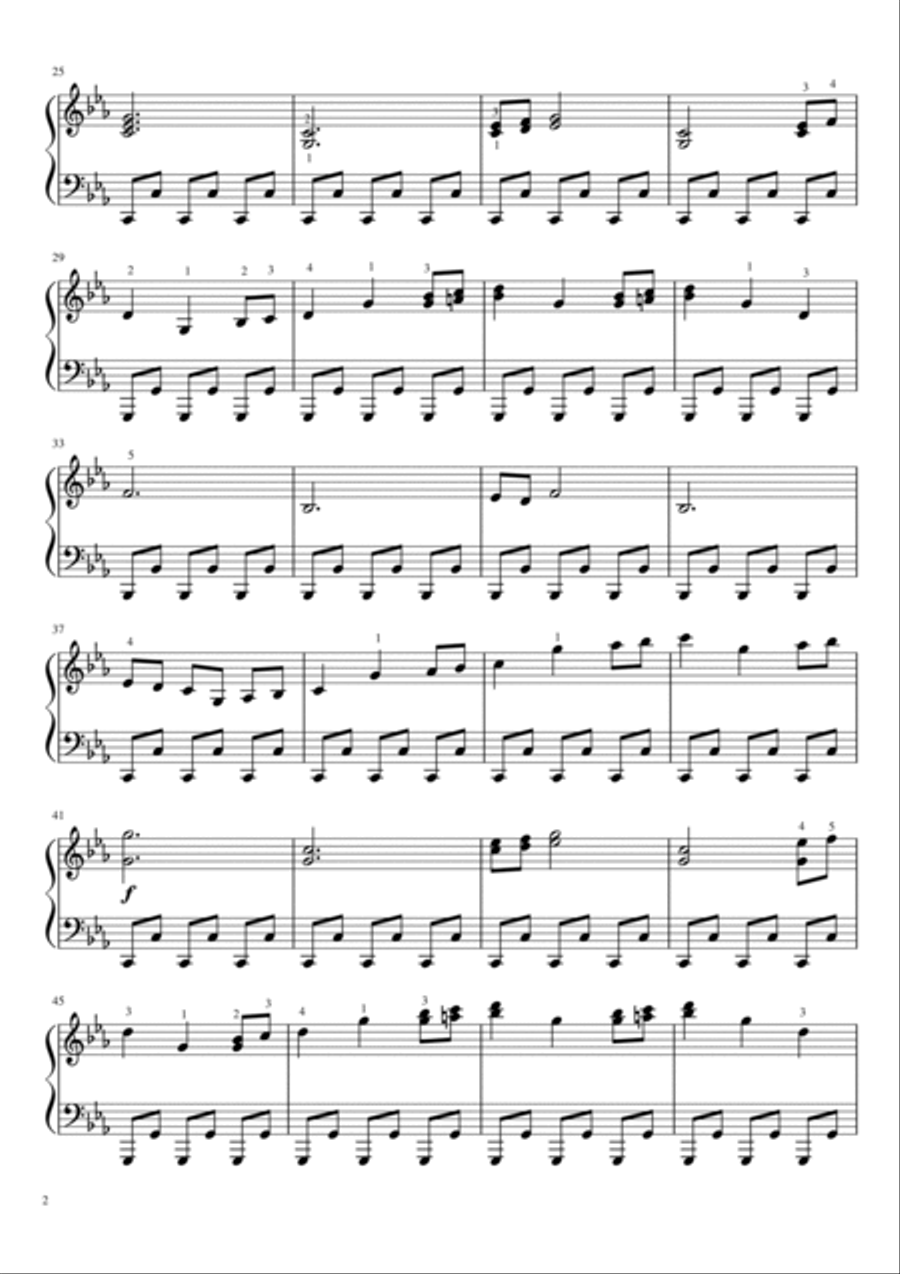 Game Of Thrones Game Of Thrones Piano Solo scores gallery preview page 2