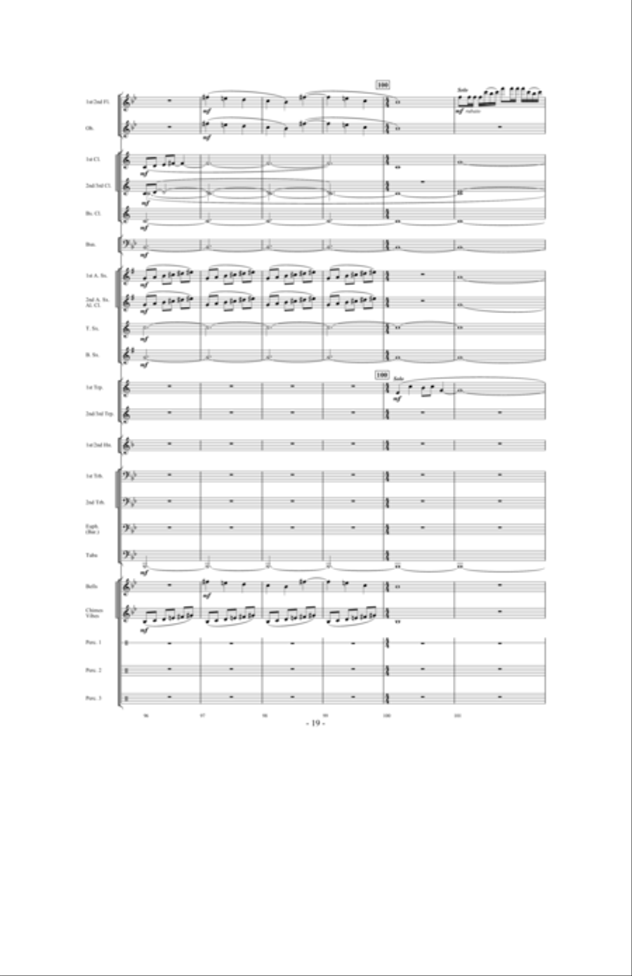 Force Majeure Concert Band scores gallery preview page 18