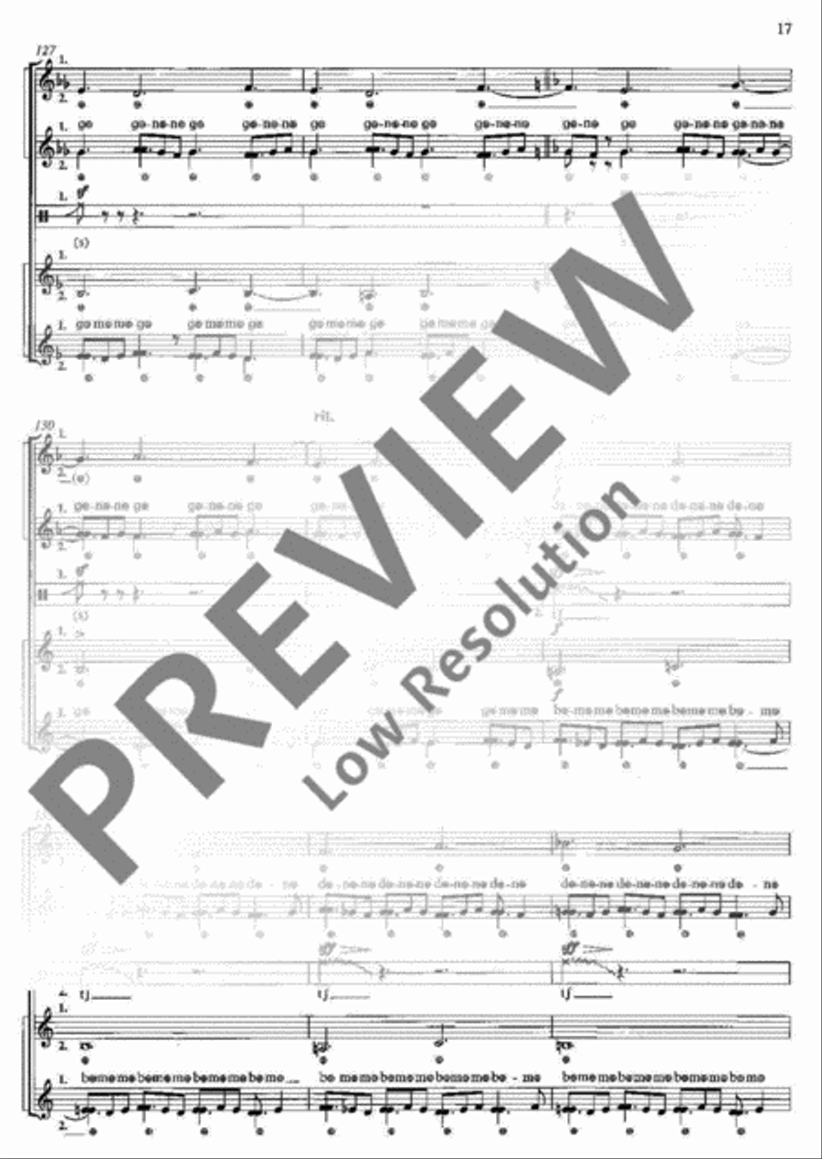 Amazones Amazones Women's Choir scores gallery preview page 17