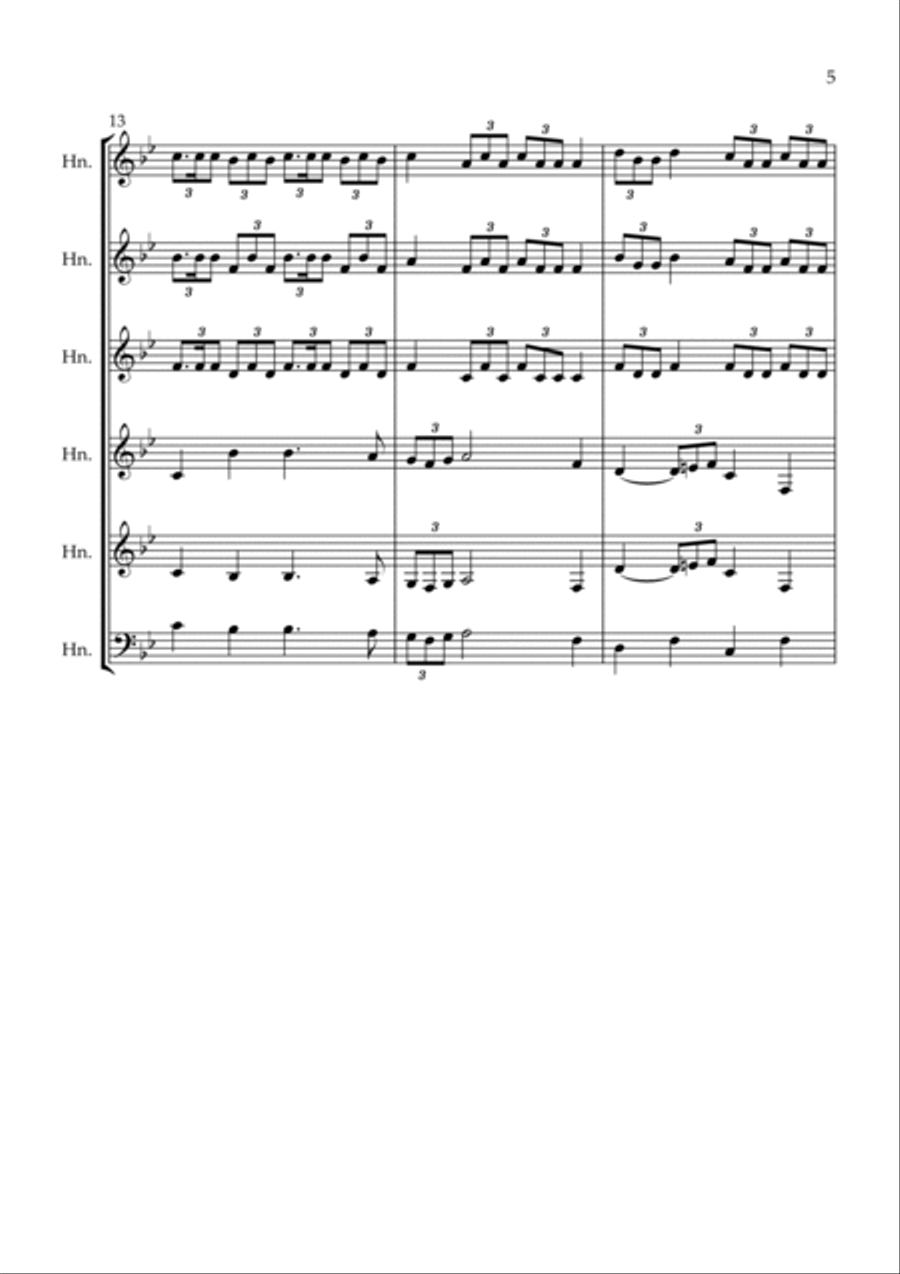Independence Day Independence Day Horn scores gallery preview page 5