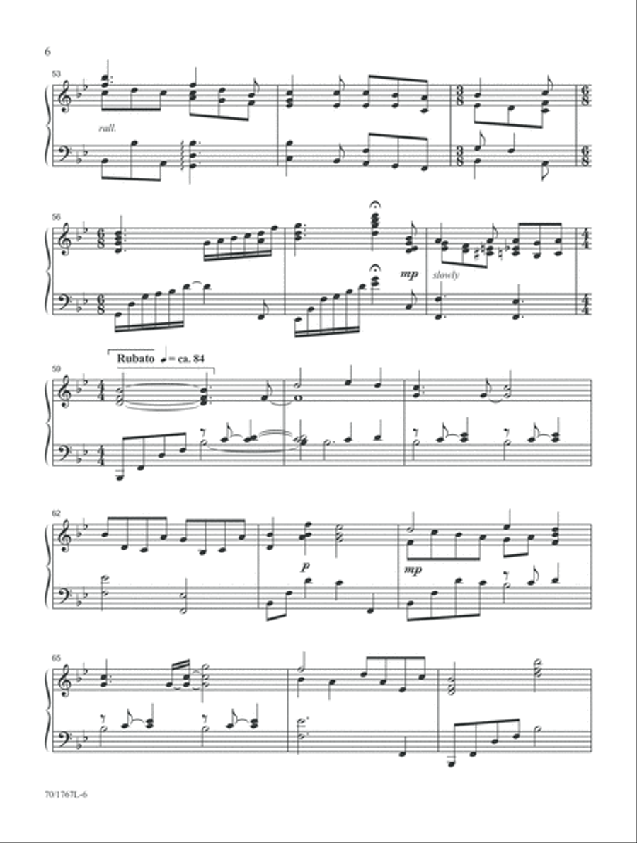 Prayludes for Autumn Piano Solo scores gallery preview page 6