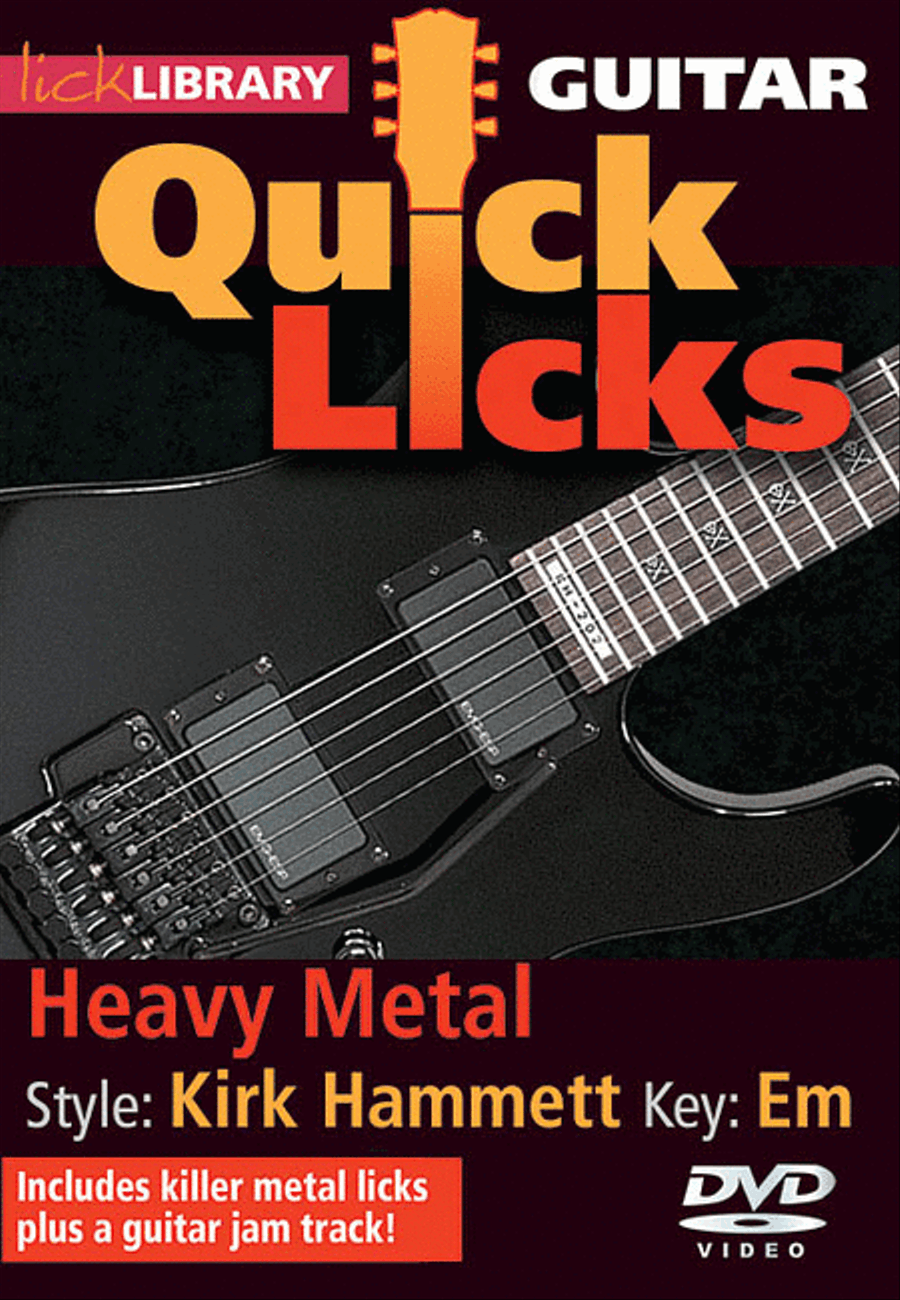Heavy Metal - Quick Licks Electric Guitar scores gallery preview page 1