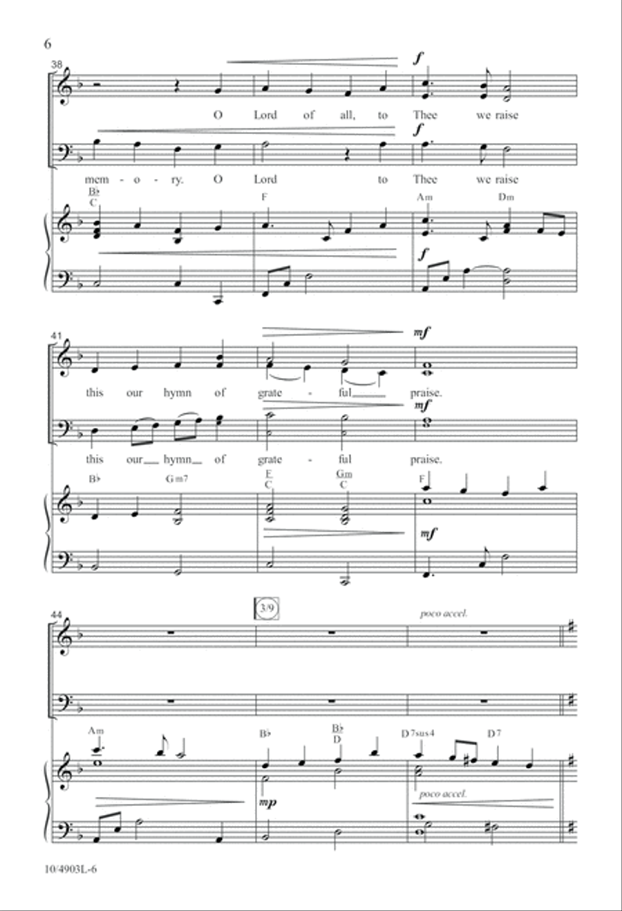 Thanks for Giving 4-Part scores gallery preview page 6