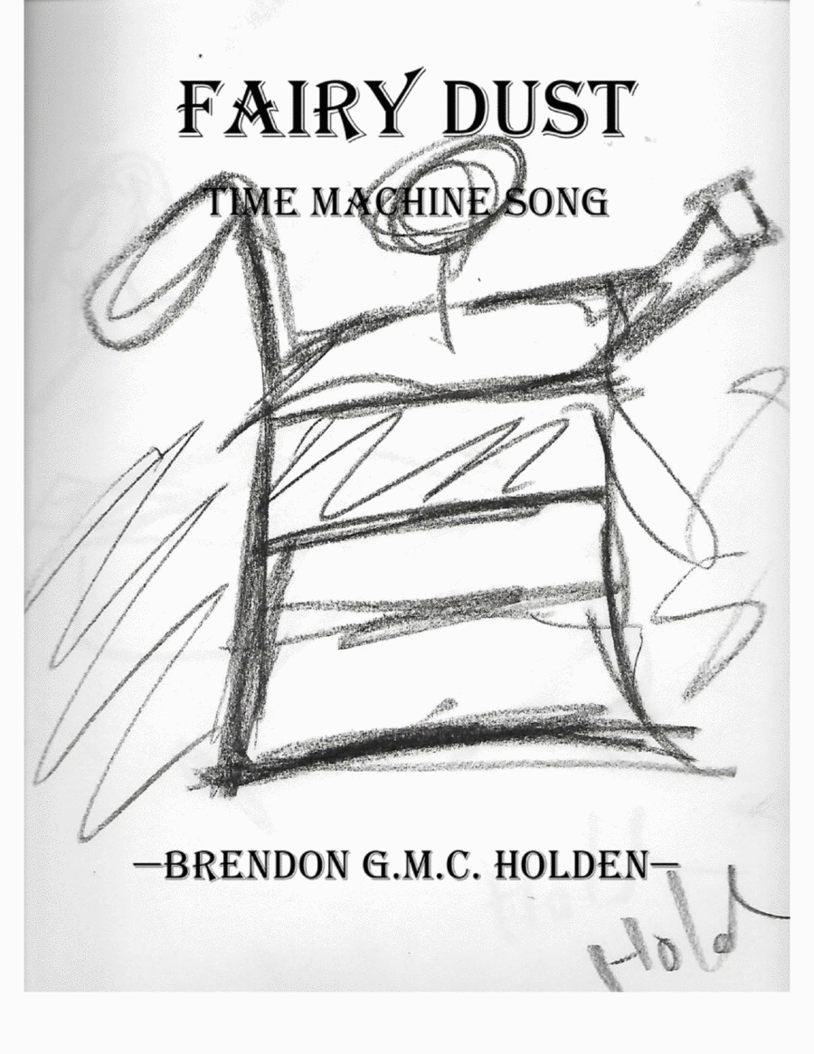 Fairy Dust: time machine song Piano scores gallery preview page 1