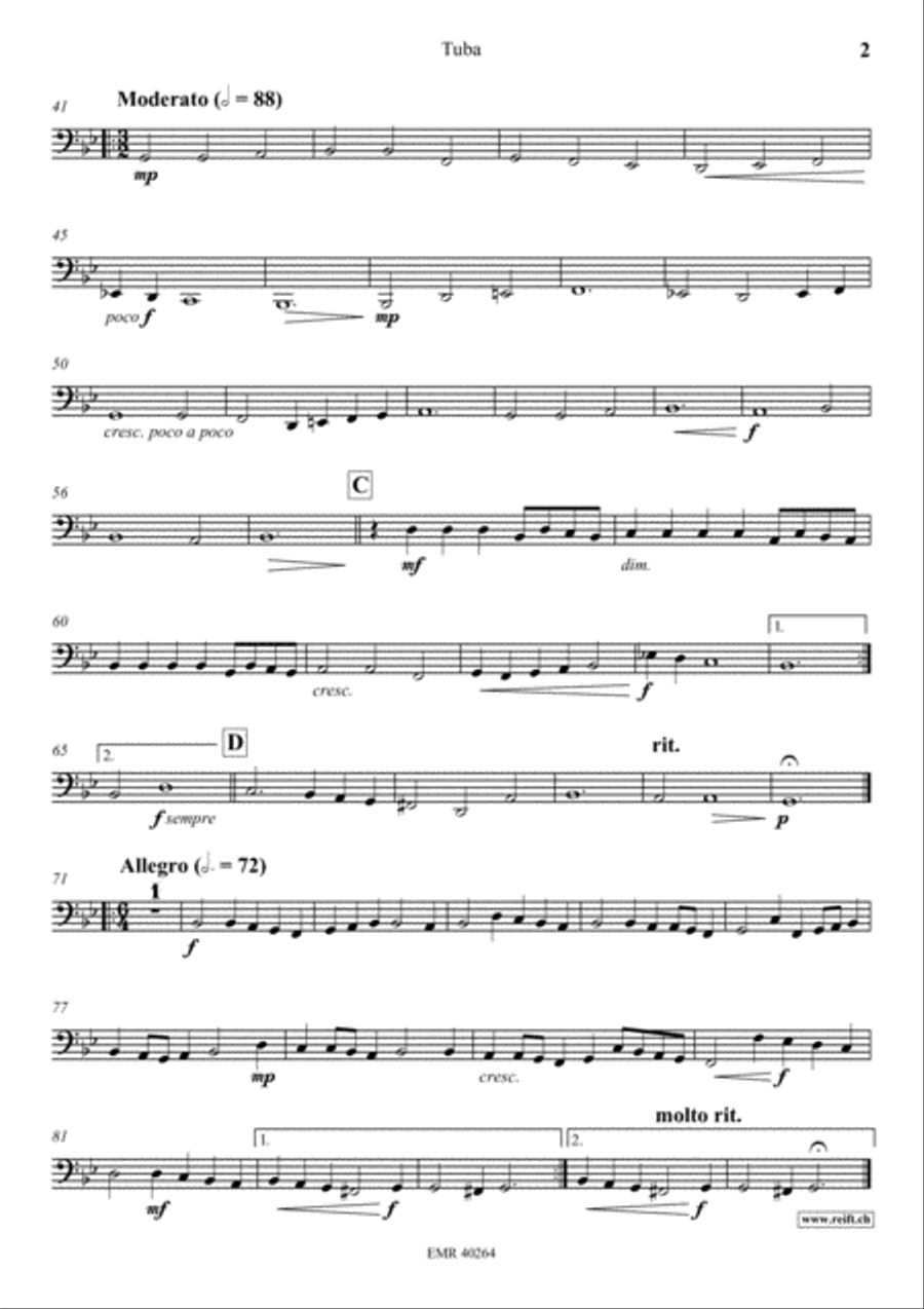 Sonata Tuba scores gallery preview page 3