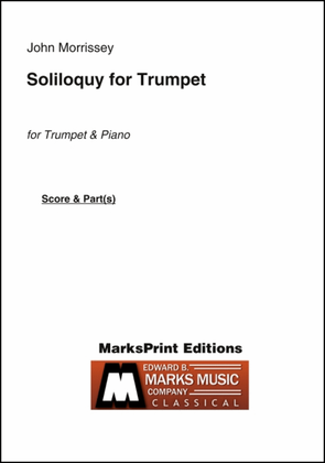 Book cover for Soliloquy for Trumpet