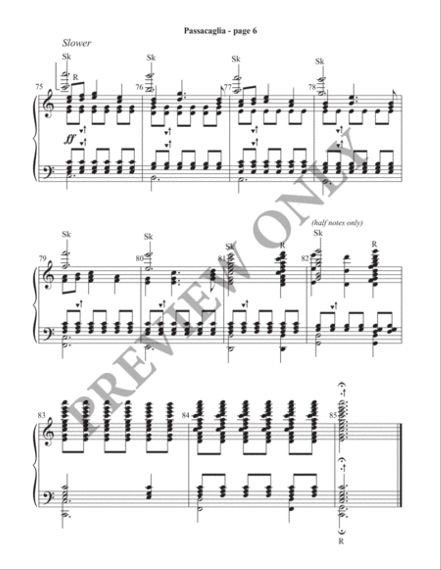 Passacaglia Handbell Choir scores gallery preview page 7