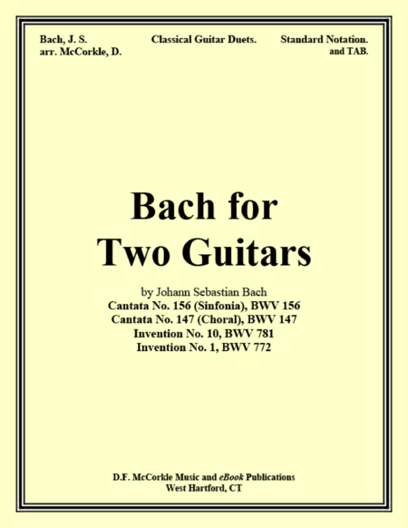 Bach for Two Guitars image number null