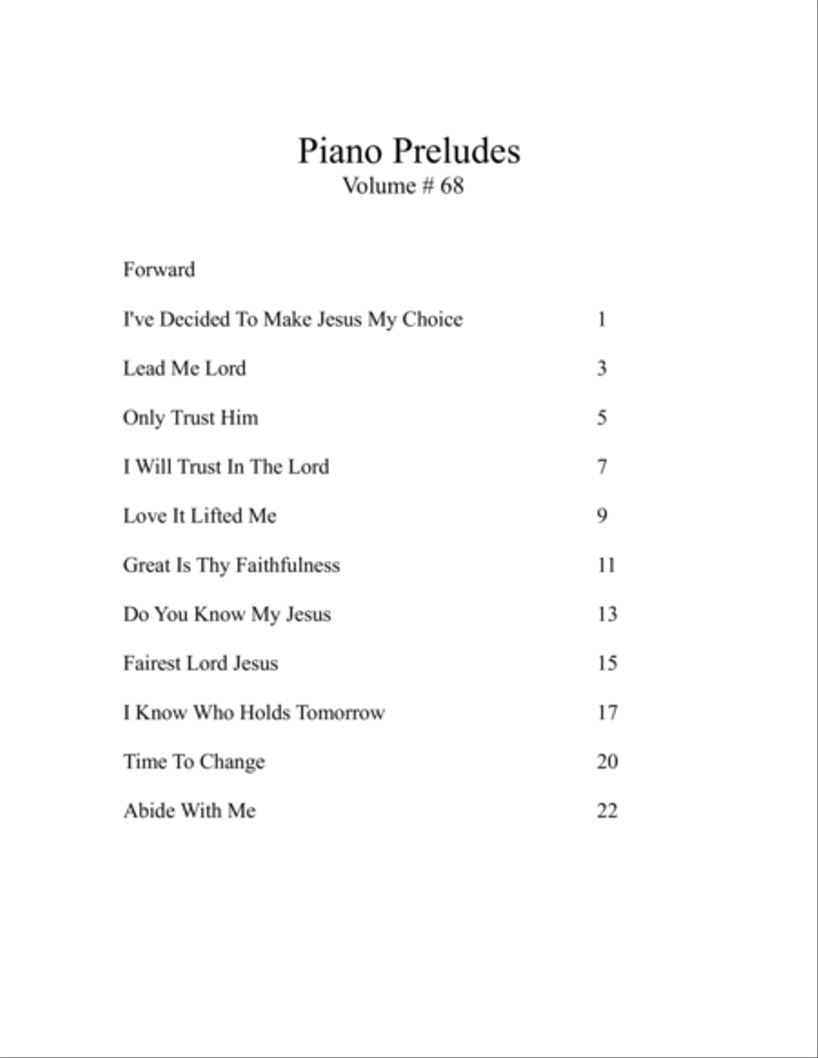 Piano Preludes Volume #68 Jazz Ensemble scores gallery preview page 5