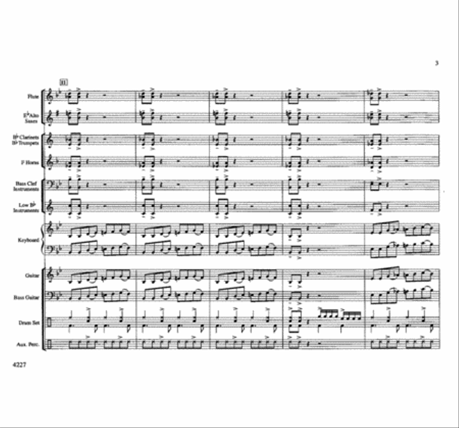 First Things First Concert Band scores gallery preview page 4