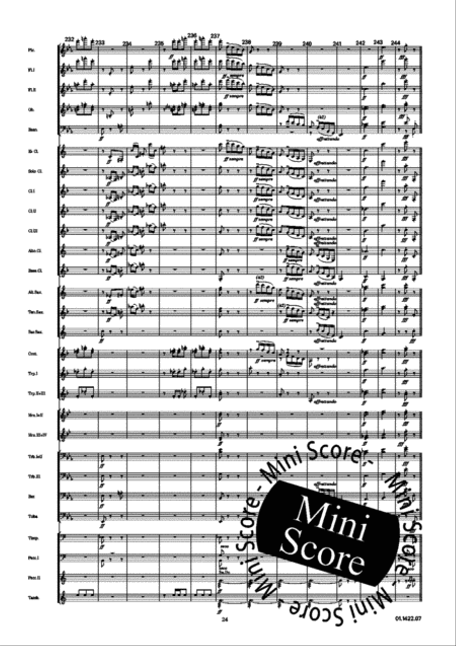 Aragon Concert Band scores gallery preview page 30