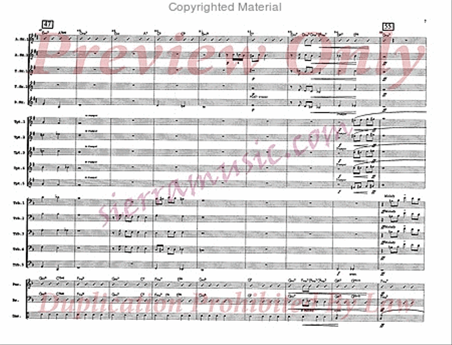 But Beautiful But Beautiful Jazz Ensemble scores gallery preview page 8
