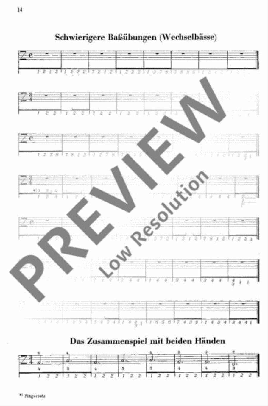 Neue Schule für die zweireihige Handharmonika Accordion scores gallery preview page 15