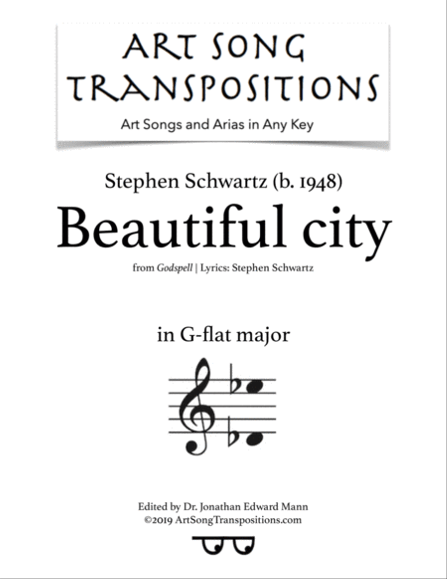 Beautiful City Voice scores gallery preview page 1