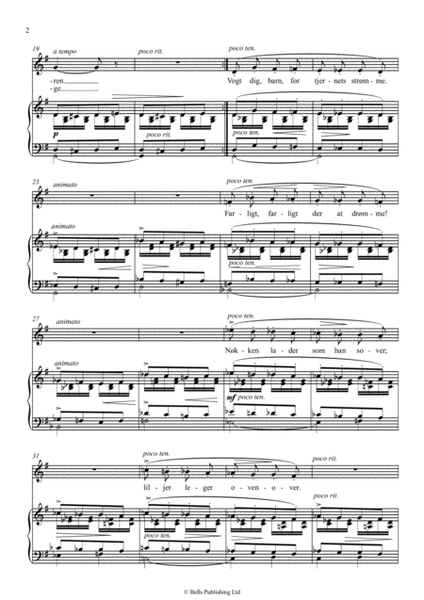 Med en vandlilje, Op. 25 No. 4 (G Major)