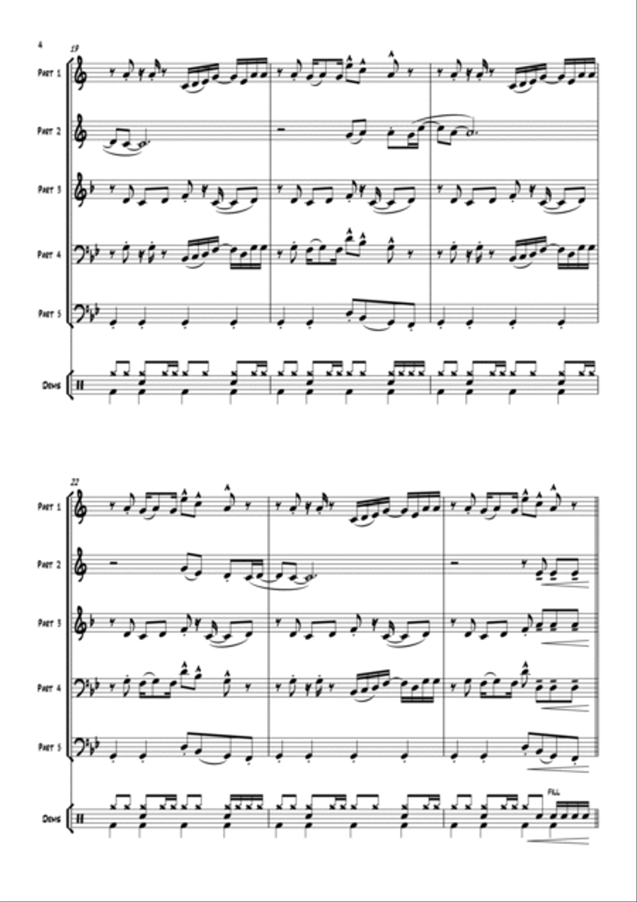 Superstition Superstition Euphonium scores gallery preview page 6