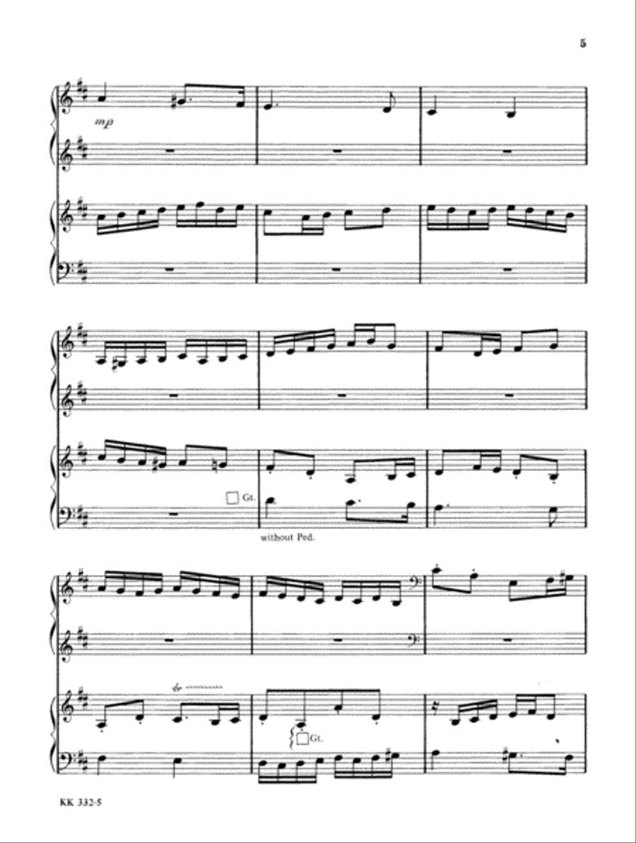 Festival Of Carols For Organ and Piano Vol 1 Organ scores gallery preview page 4