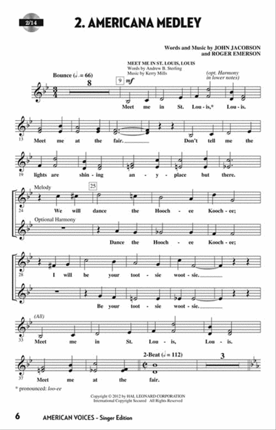 American Voices Choir scores gallery preview page 6