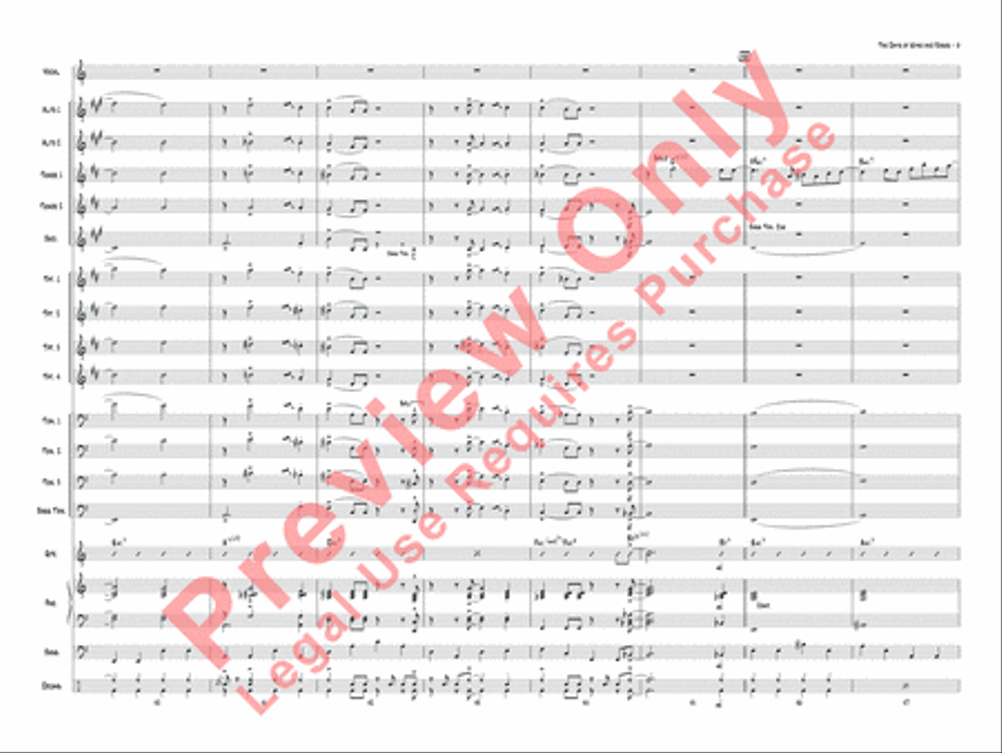 The Days of Wine and Roses Jazz Ensemble scores gallery preview page 19